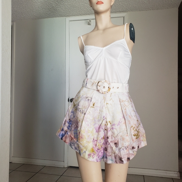 Zimmermann white 3D floral top size 0 - Picture 7 of 7